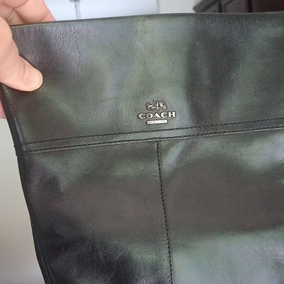 Women's Black Coach Boots - Picture 1 of 4